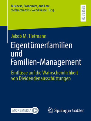 cover image of Eigentümerfamilien und Familien-Management